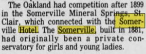 Somerville Hotel - June 1983 Article (newer photo)